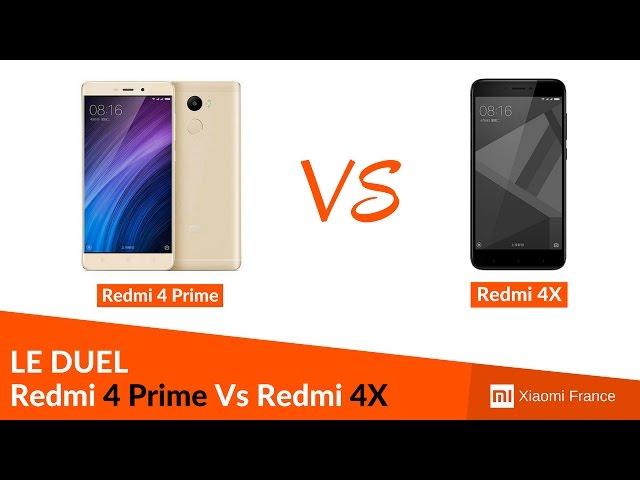 Test Xiaomi : RedMi 4 Prime Vs RedMi 4X (MIUI 8 : Battery, Benchmark, Speed...)