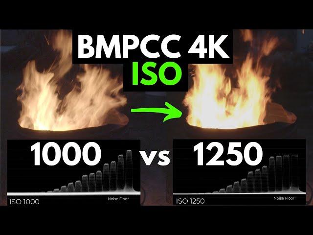 How ISO affects Dynamic Range on the BMPCC 4K/6K