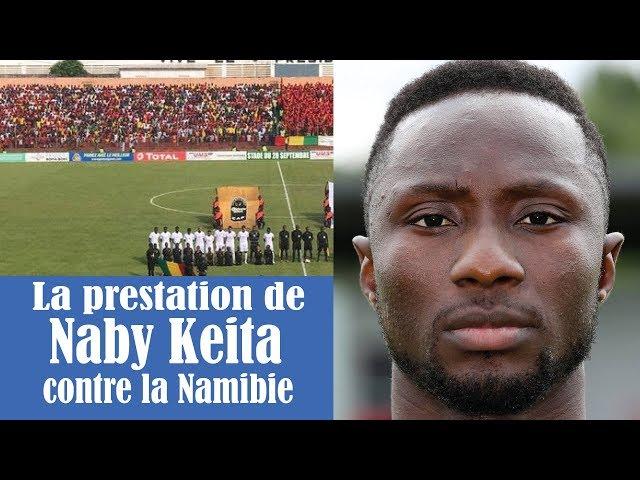 Syli National of Guinea - Naby Keita vs Namibia match - CAN 2021