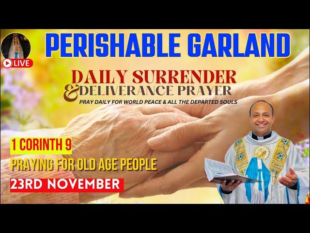 Praying for the elderly | Surrender & Deliverance Prayer by Fr. Roni George VC| November 23