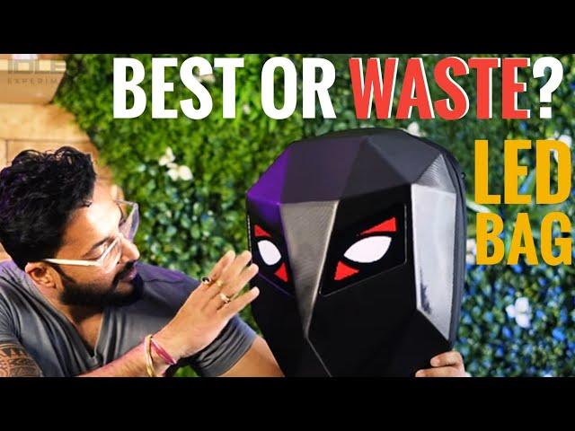 Most Trending LED BAGPACK | LOY Knight Bag | Should you buy it? Complete Unboxing & Honest Review