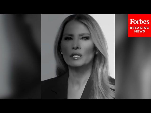 BREAKING NEWS: Melania Trump Releases Video Clip Promoting Abortion Rights: ‘Individual Freedom’