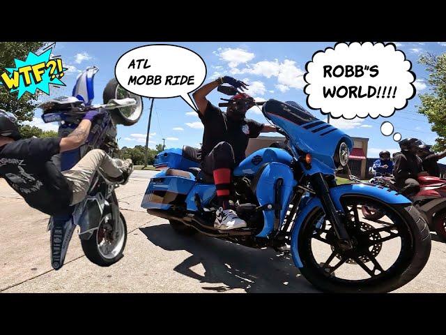 ATL Mobb Ride vs Robb's World?! | G-Force Does It Again | Dainese USA Grand Opening Moto Party