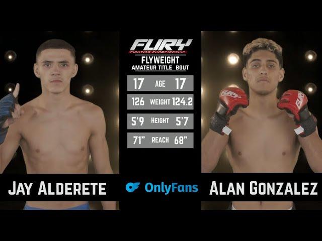 Fury AS 54 Jay Alderete vs Alan Gonzalez