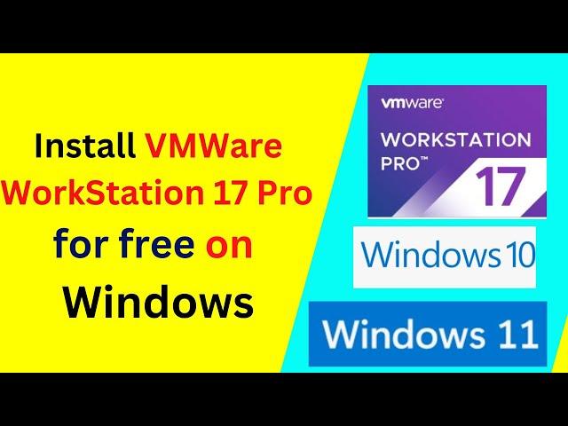 Step-by-Step Guide to Install VMware Workstation 17 Pro for Free on Windows |VMWare pro| 2024 update