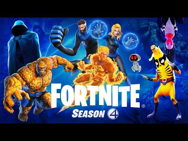 FORTNITE UNIKLA MARVEL SEASON 4!