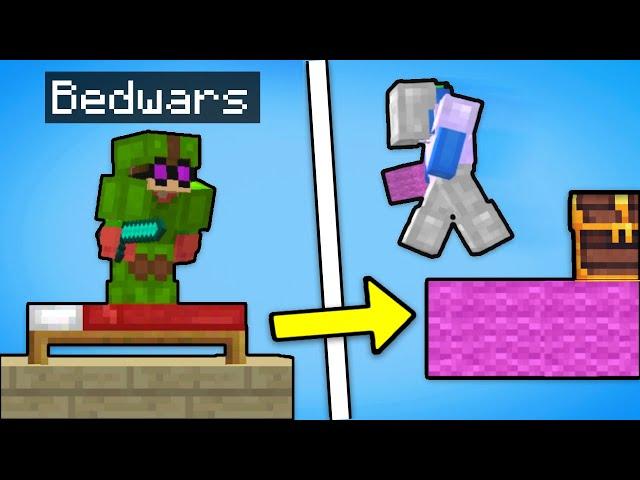 Minecraft Bedwars PRO plays Bedrock Bedwars