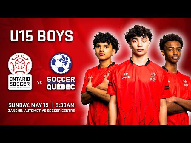 U15 Boys - 2024 Provincial Xcel Ontario-Québec Series