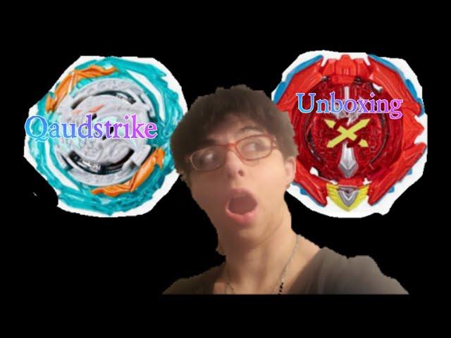 Unboxing NEW beyblade burst Qaudstrike  #321GOSHOOT!