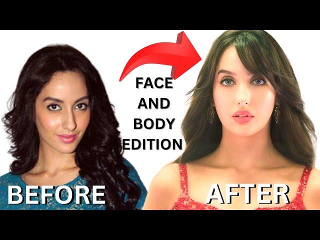 Nora Fatehi's Plastic/Cosmetic Surgery Analysis (Face and Body Edition)