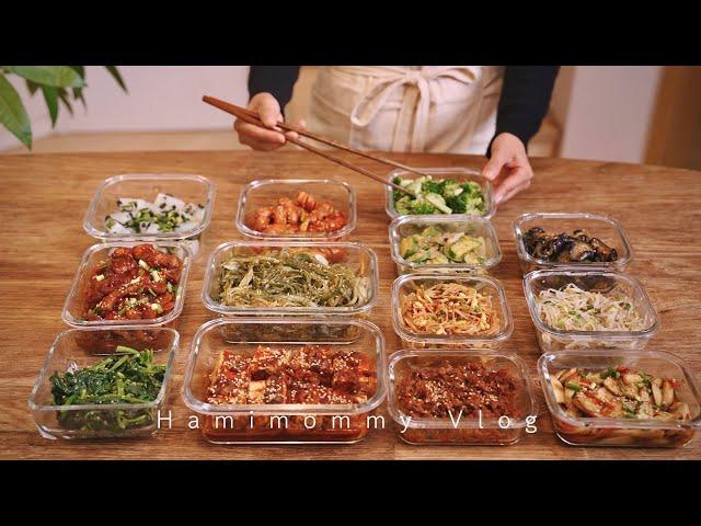 Making 10 easy Korean side dishes ㅣWinter house decoration ㅣVlog