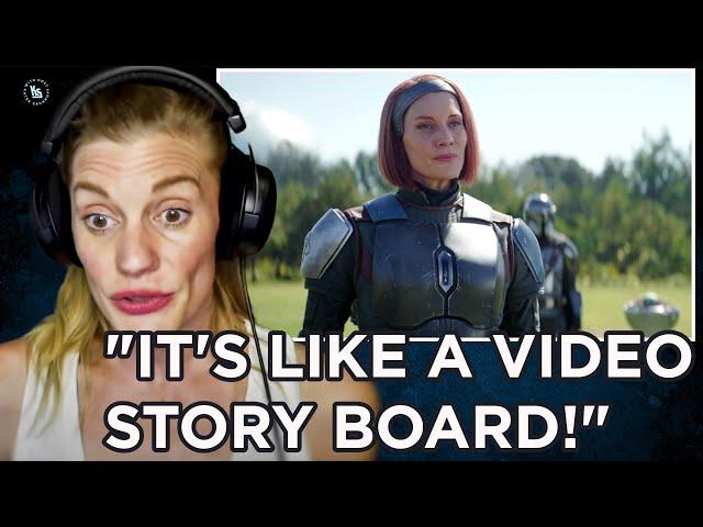 Katee Sackhoff shares why on Mandalorian she had to learn a different style of acting!