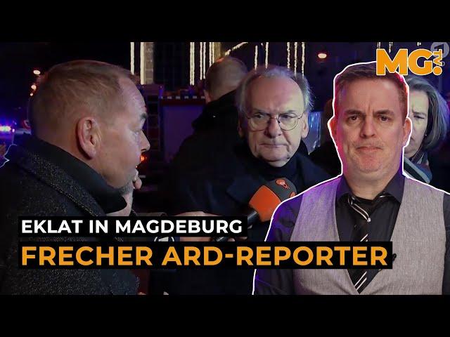 Eklat in MAGDEBURG: ARD-Reporter benimmt sich ungeheuerlich