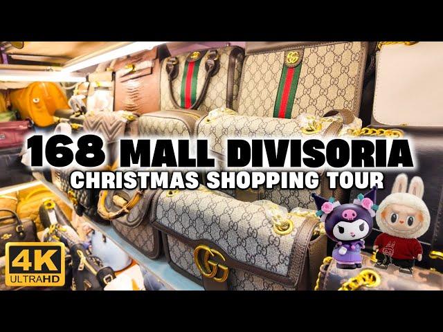 [4K] CHRISTMAS Shopping Spree at 168 MALL DIVISORIA! Best Deals and Gift Ideas!