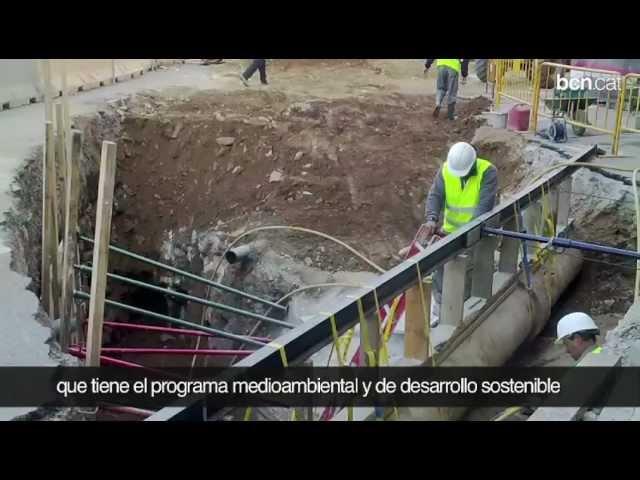 Barcelona - Fondos de Cohesión 2007-2013. Colectores de la red de alcantarillado