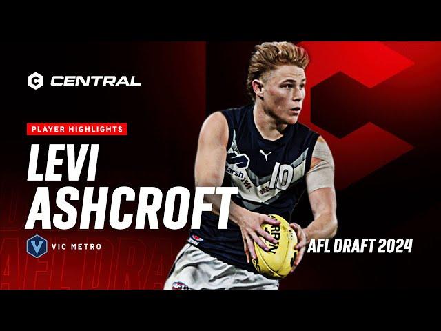 2024 AFL Draft - Levi Ashcroft Player Highlights