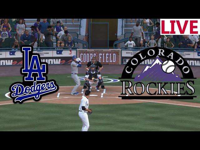 LIVE  Los Angeles dodgers VS Colorado Rockies/September 29/MLB THE SHOW 2024 /MLB EN VIVO