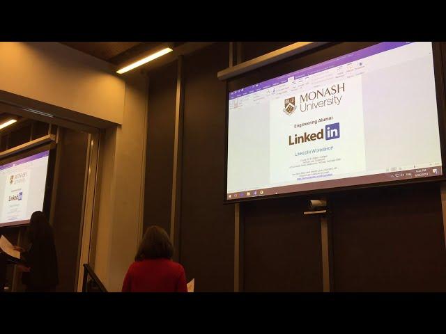 Monash University Engineering LinkedIn for Postgraduate Alumni with Sue Ellson