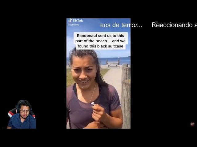 Fedelobo reacciona a videos muy de terror