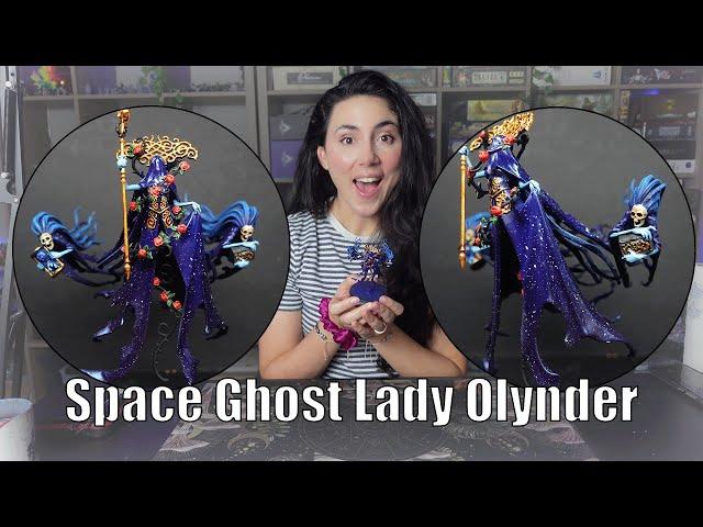 Beginner Paints Space Ghost Lady Olynder - Nighthaunt Army- Backvlog 24