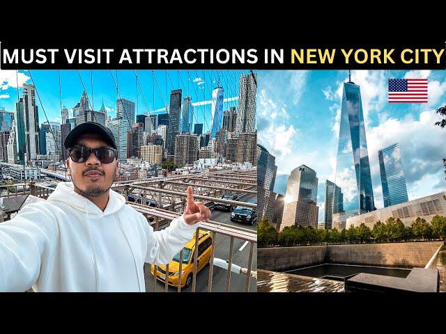 Must visit attractions for Indians in New York City ! || Hindi Vlog ||