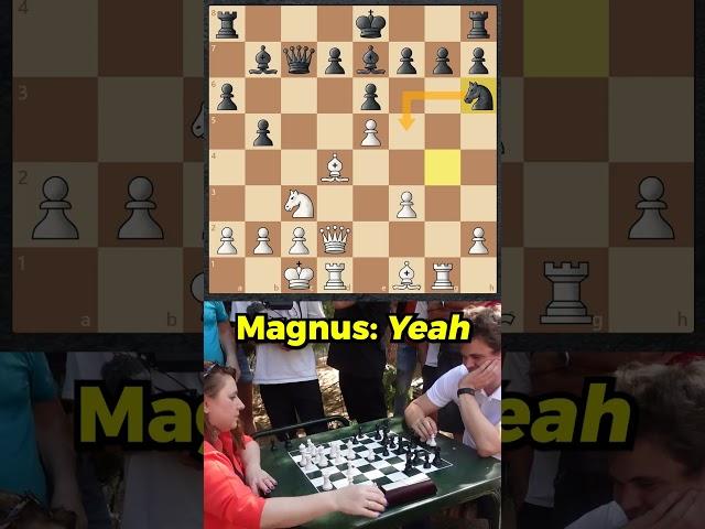 Judit Polgar's Brilliant Blunder vs Magnus Carlsen