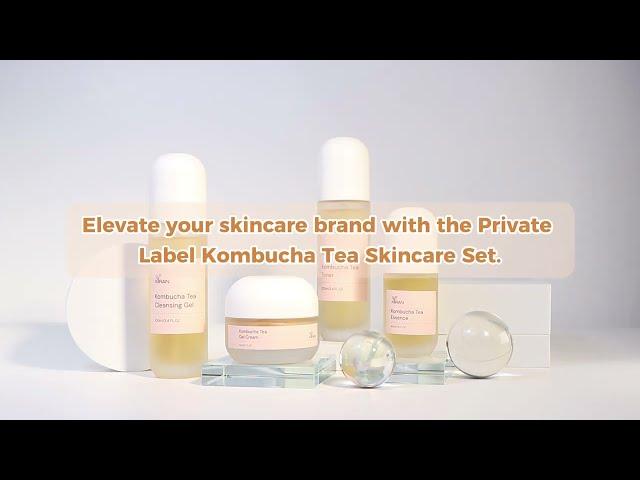 Private Label Kombucha Tea Skin Care Set | Xiran Cosmetics Manufacturer