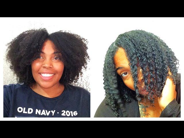 My First Wash N Go on Type 4 Natural Hair| Supa Natural