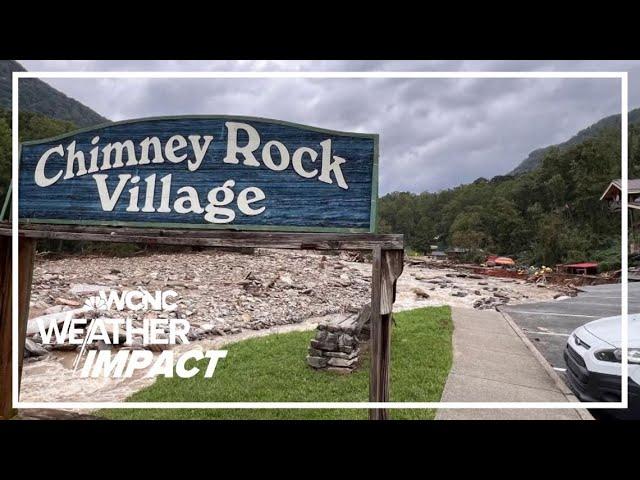 'Totally gone': Chimney Rock destroyed by Hurricane Helene