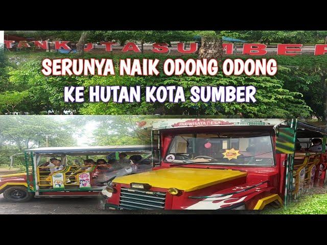 Serunya Naik Odong Odong Ke Hutan Kota Sumber | Wisata Cirebon | Wisata Edukasi | Jalan Jalan Murah