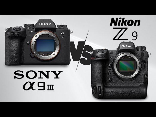 Sony A9 III vs Nikon Z9 - Flagship War!