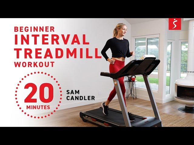 Beginner Interval Treadmill Workout | 20 Minutes