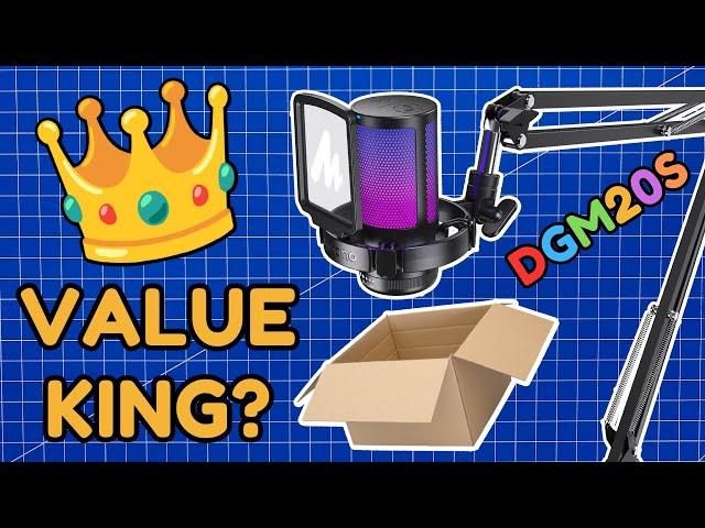 Best VALUE Mic?  MAONO DGM20S Microphone Unboxing 