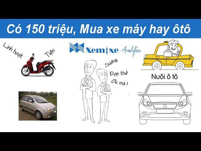 Có 150 triệu, Nên Mua Xe Máy Hay Ô TÔ