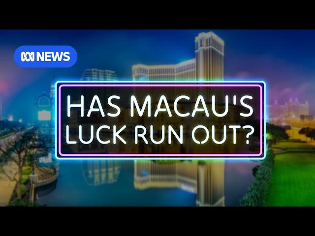 The casino capital of the world, Macau, is trying to kick its gambling addiction | ABC News