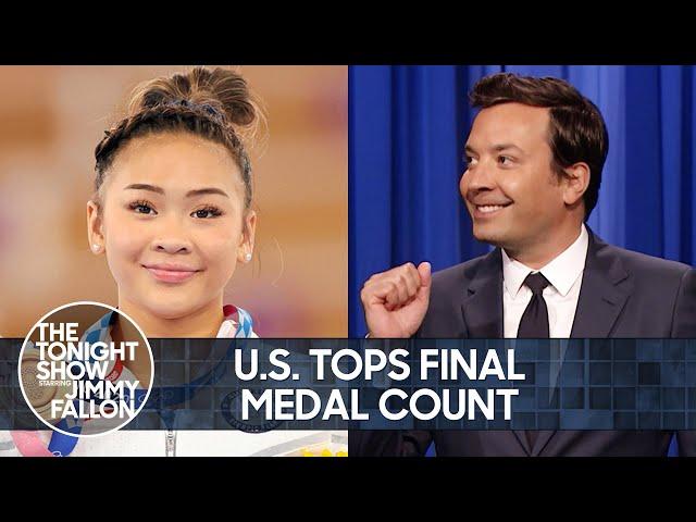 USA Dominates Tokyo Olympics, KFC’s New Hotel | The Tonight Show Starring Jimmy Fallon