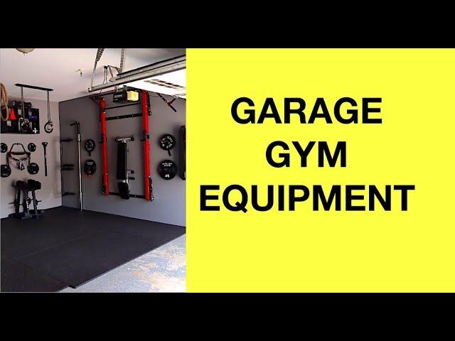 Home Garage Gym Equipment Ideas (Garage Gym Tour)