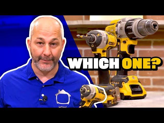 When to Use a Drill vs Impact Driver | What's The Difference?