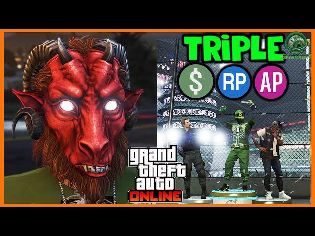 TRIPLE Money, RP & AP This Week in GTA Online! (ARENA WAR)