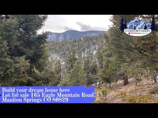 Lot for sale Manitou Springs CO 80829