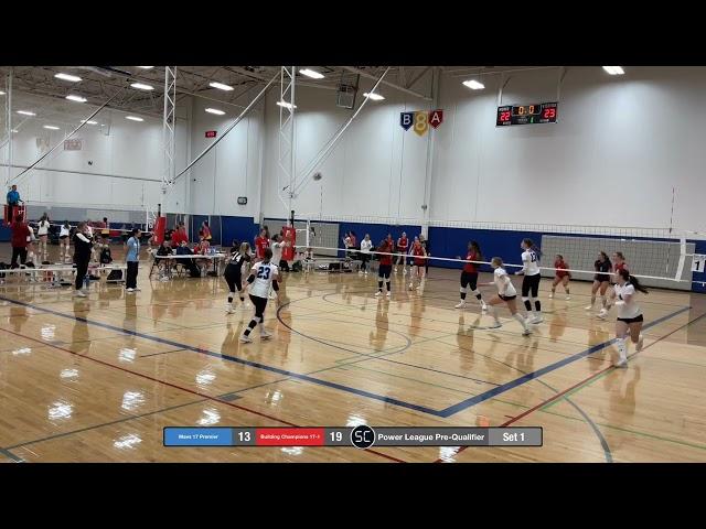 Mavs 17 Premier vs Building Champions 17-1