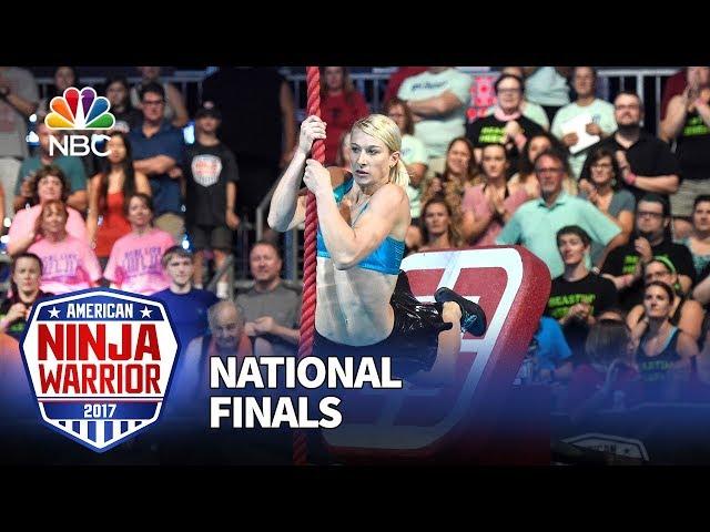 Jessie Graff at the Las Vegas National Finals: Stage 1 - American Ninja Warrior 2017