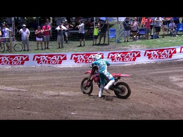 2019 Florida National - 250 Moto 1 RJ Hampshire goes down