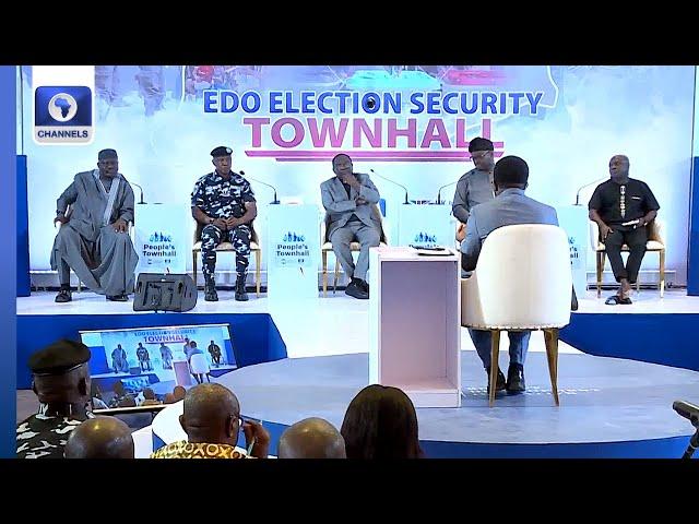 2024 Edo Governorship Election Security Townhall