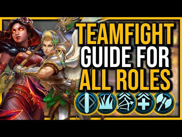 How To TEAMFIGHT For ALL ROLES In SMITE - Positioning, Dive, Peel & More!