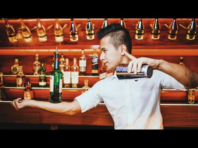 Best bartender show in Dubai Sunnat Tolipov 2022