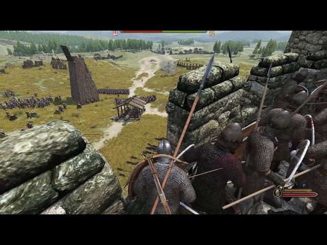 EPIC 1000 MEN CASTLE DEFENCE - Mount & Blade 2 BANNERLORD