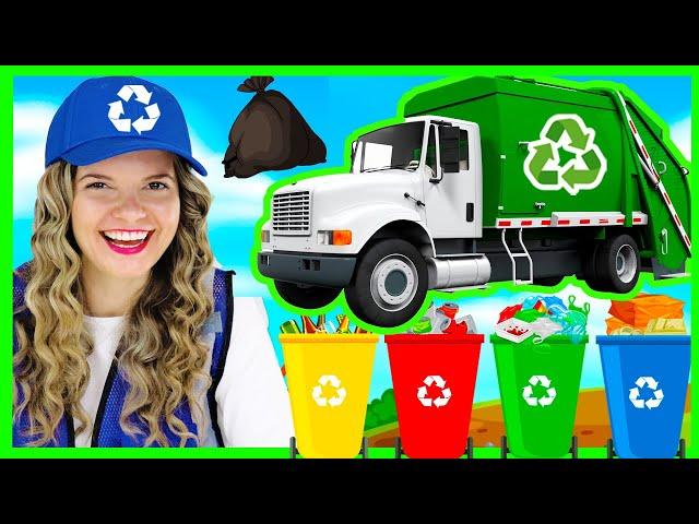 Recycling for Kids | Garbage Truck Videos for Children | Toddler Learning Video with Speedie DiDi