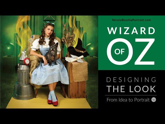 Dorothy Inspired Wizard of Oz Portrait Photoshoot