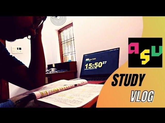 Study routine of aspirant Vlog |  Study Vlog 5AM to 10PM | Gov exam Study motivational vlogs